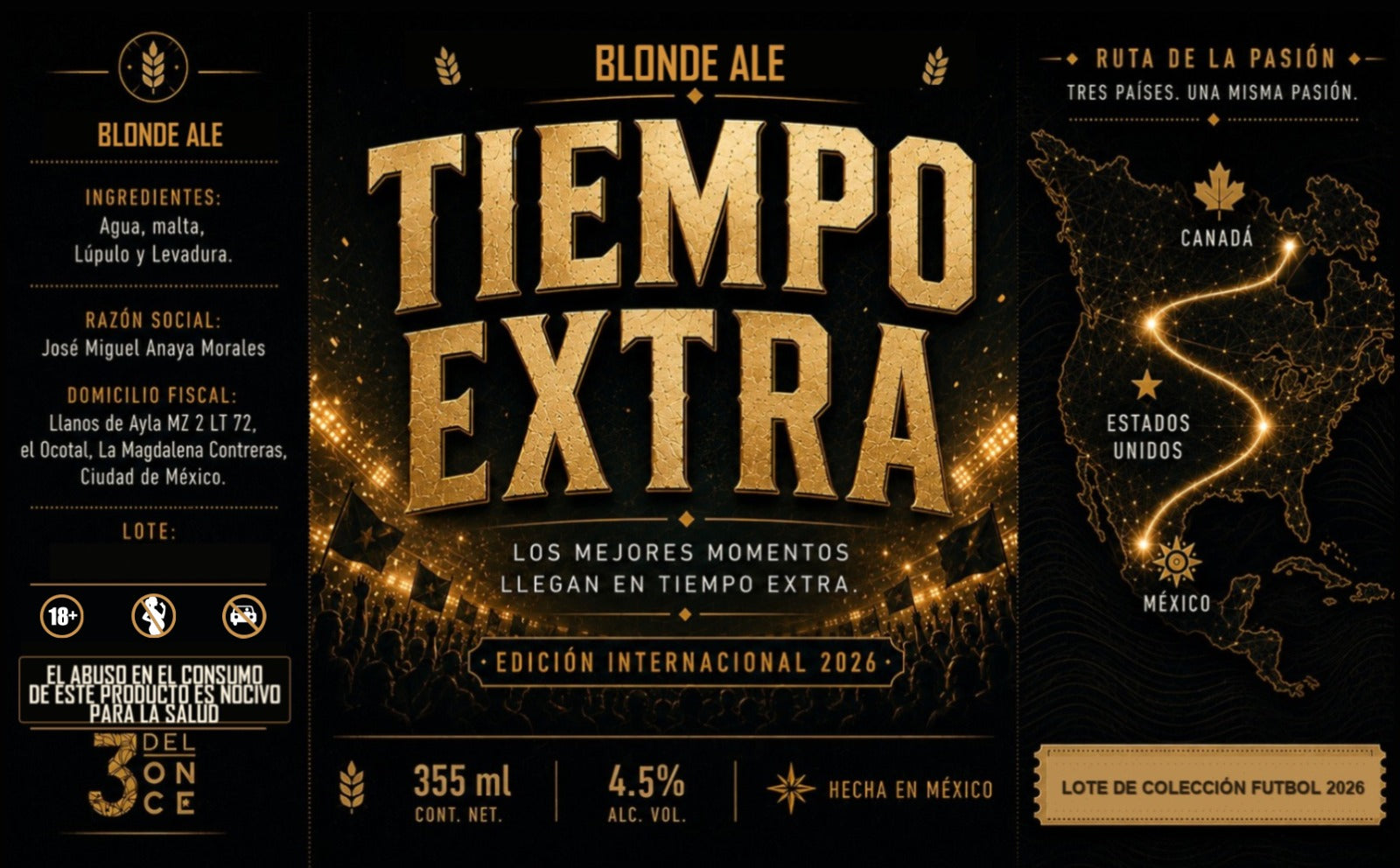 Etiqueta final Tiempo Extra